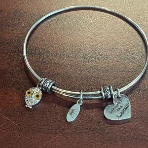 “Who’s the sweetheart “ bangle bracelet